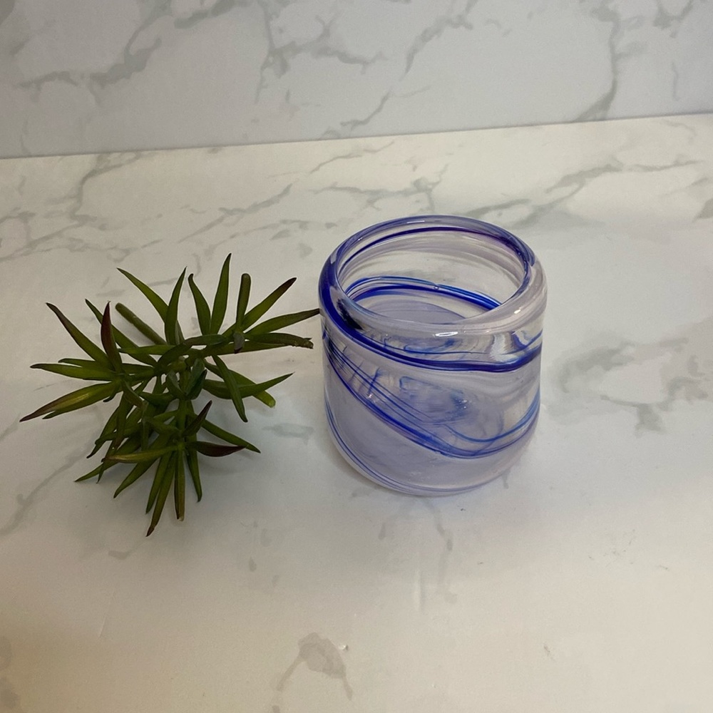 Beautiful Art Glass Candle holder